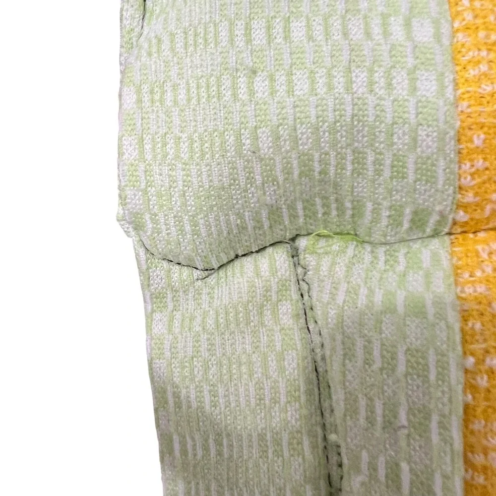 Vintage Pastel Floral Patchwork Quilt Throw 50x62‎